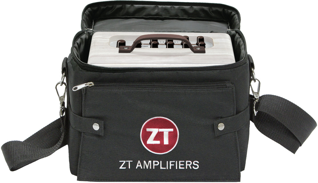 ZT Lunchbox Acoustic amp in ZT Acoustic Carry Bag